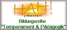 HAH!-Flyer 'Temperament und Pädagogik'